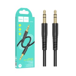 Hoco AUX Audio Cable UPA24 Smooth 1m Black Hoco AUX Audio Cable UPA24 Smooth 1m Black
